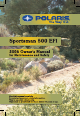 Polaris Sportsman 500 EFI Owner's Manual