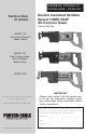 Porter-Cable 735 Instruction Manual