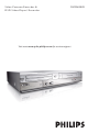 Philips DVDR630VR User Manual