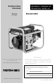 Porter-Cable D29851-038-0 Instruction Manual