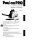 Poulan Pro 530088812 Instruction Manual
