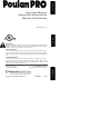 Poulan Pro 530164107 Instruction Manual