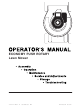 Poulan Pro 172777 Operator's Manual