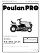 Poulan Pro 175718 Owner's Manual