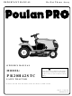 Poulan Pro 178112 Owner's Manual