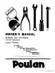 Poulan Pro 181223 Operator's Manual