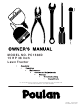 Poulan Pro 187581 Owner's Manual