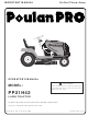 Poulan Pro 532 40 36-87 Operator's Manual