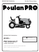 Poulan Pro 96042003600 Operator's Manual