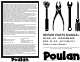 Poulan Pro 96112004101 Repair Parts Manual