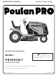 Poulan Pro Poulan Pro 411274 Operator's Manual