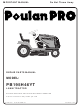 Poulan Pro Poulan Pro 96042005900 Repair Parts Manual