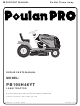 Poulan Pro Poulan Pro 96042005901 Repair Parts Manual