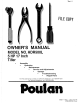 Poulan Pro 184877 Owner's Manual
