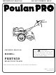 Poulan Pro 188904 Owner's Manual