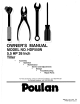 Poulan Pro 189773 Owner's Manual