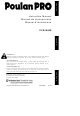 Poulan Pro 530164267 Instruction Manual