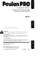 Poulan Pro 530164435 Instruction Manual