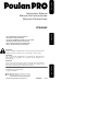 Poulan Pro 530164694 Instruction Manual