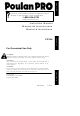 Poulan Pro 545137272 Instruction Manual
