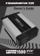 PowerDrive 1500 Owner's Manual
