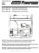 Powermate Maxa 5000 ER PM0525202.02 Product Manual