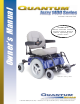 Pride Mobility 1420 Owner's Manual
