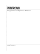 Printronix ANSI Printer Programmer's Reference Manual