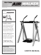 ProForm AIR WALKER PFAW75071 User Manual