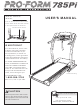 ProForm PFTL79191 User Manual