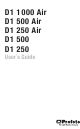 Profoto D1 D1 250 Air User Manual