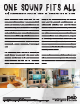 PSB In-Wall and In Cabinet and In-Room Speaker Brochure