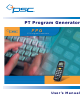 PSC PT Program Generator User Manual
