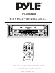 Pyle PLCD80M Instruction Manual