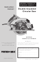 Porter-Cable 324MAG Instruction Manual