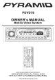 Pyramid PDVD79 Owner's Manual