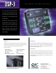 QSC DSP-3' Specification Sheet