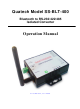Quatech Bluetooth To Serial Converter SS-BLT-400 Operation Manual