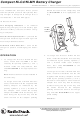 Radio Shack Battery Charger Owner's Manual