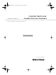 Radio Shack CONCERTMATE 580 Owner's Manual
