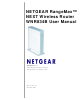 NETGEAR RangeMax WNR834B User Manual