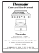 Thermador PSC364GD Care And Use Manual