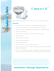 Raritan Portable Toilets Compact II Specification