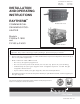 Raypak P-926, P-1826, P-2100, P-4001 Installation And Operating Instructions Manual