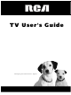 RCA 14F400T User Manual