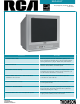 RCA 20F410T Specification Sheet