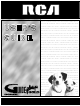 RCA F19625 User Manual