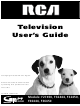 RCA F27450, F32444, F32450, F36444, F36450 User Manual