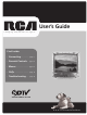 RCA J13804CL User Manual