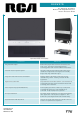 RCA D52W27D Specification Sheet
